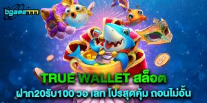 true wallet สล็อต ฝาก20รับ100 วอ เลท โปรสุดคุ้ม ถอนไม่อั้น